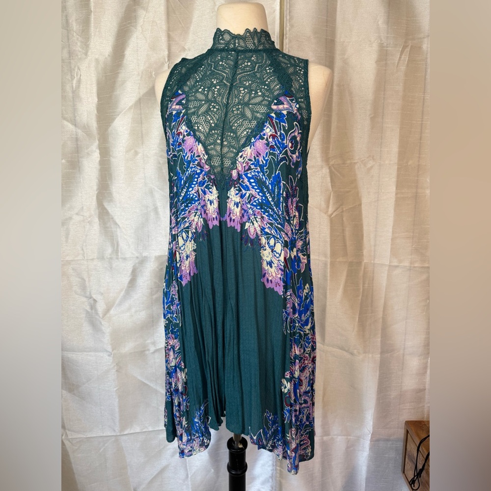 Free People nwot intimately Marsha printed slip dress - Picture 4 of 13